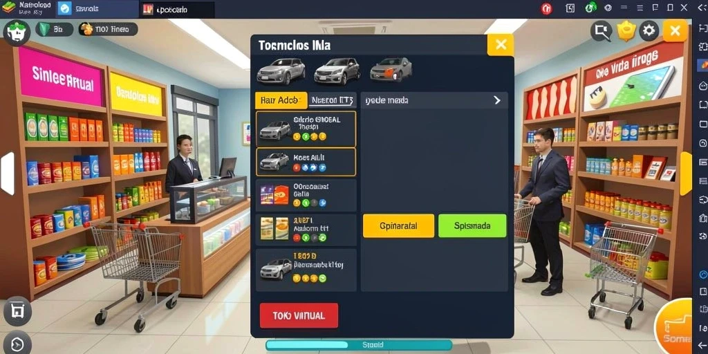 Aksi seru dalam permainan multiplayer yang kompetitif.