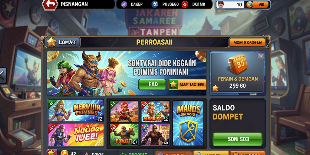 Evolusi level yang menguji kreativitas pemain.