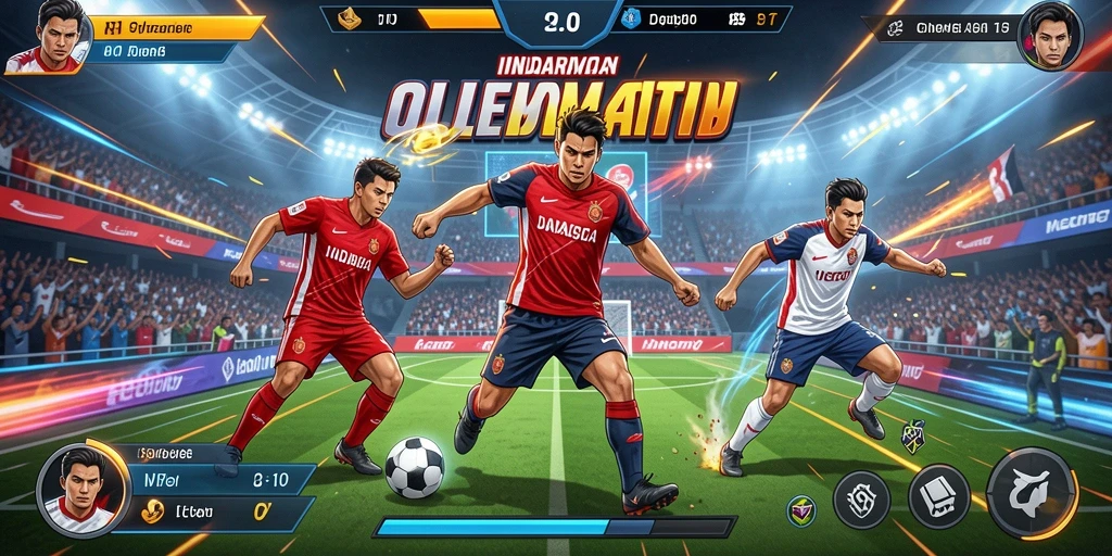 Tangkapan layar dari mode multiplayer yang seru.