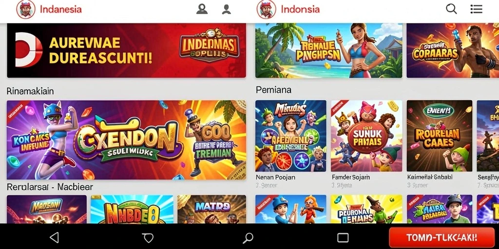 Grafis tajam dengan detail yang memukau.