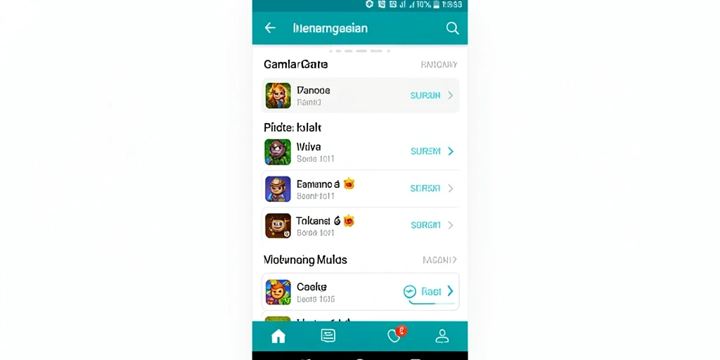Berbagai kategori permainan untuk semua usia dan selera.